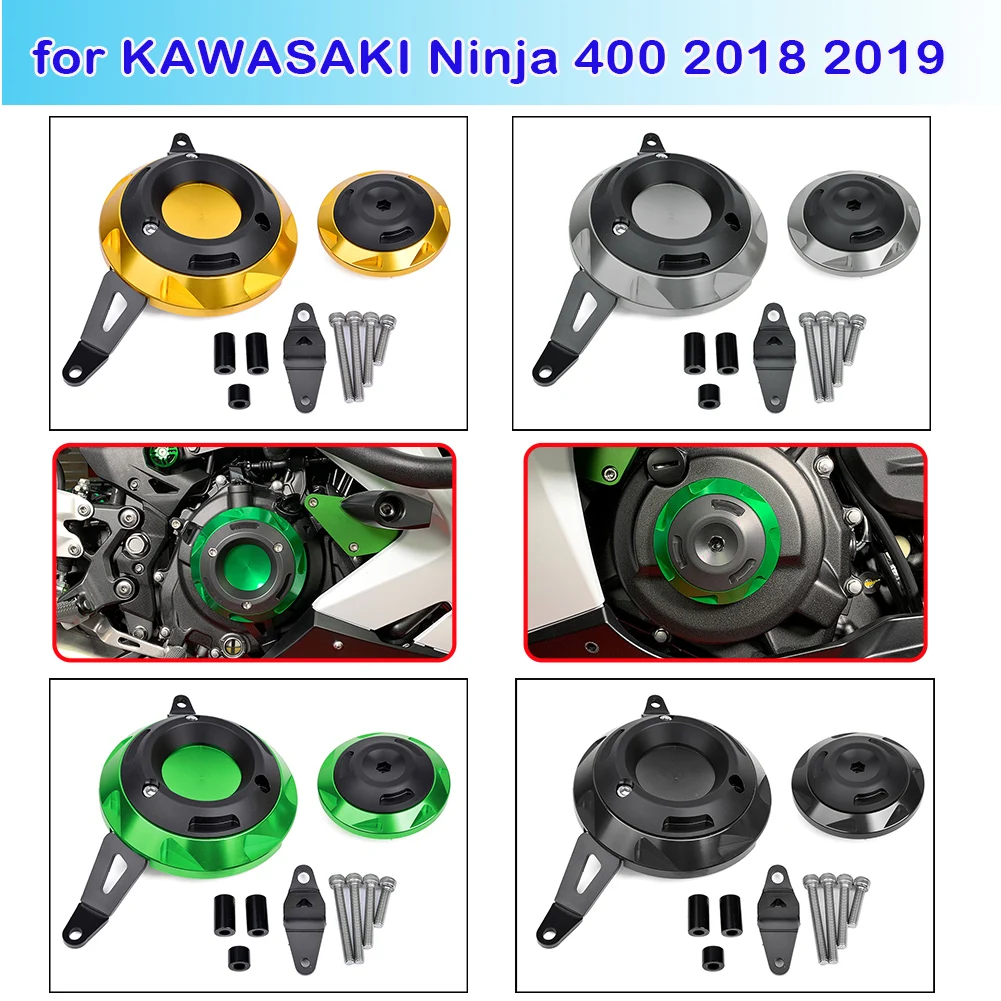 Крышка статора двигателя мотоцикла Ninja400 18 19 защита боковая для KAWASAKI Ninja 400 2018 2019 |