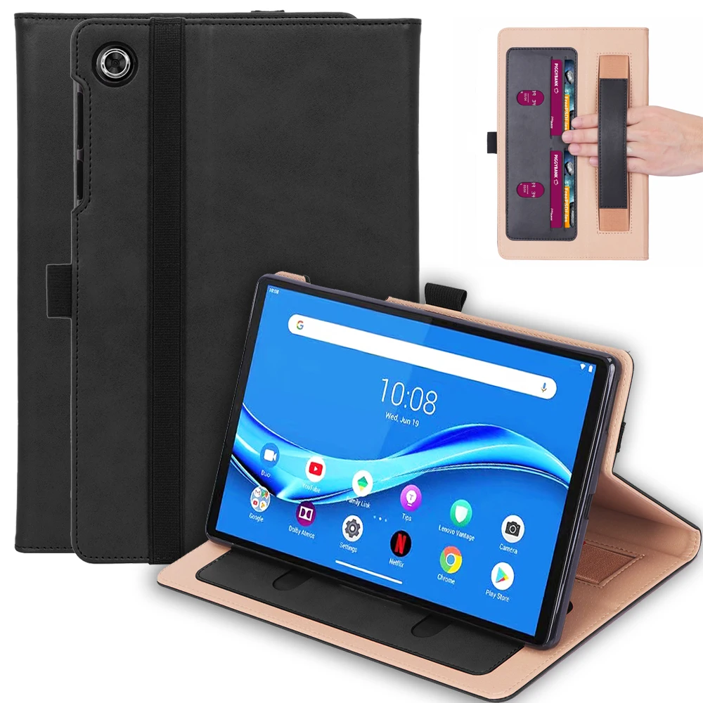 Умный чехол для Lenovo Tab M10 FHD Plus 2-го поколения 10 3 дюйма 2020 встроенный Карманный