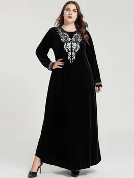 

2020 Elegant Abaya Turkish Muslim Scarf Faldas For Lovers