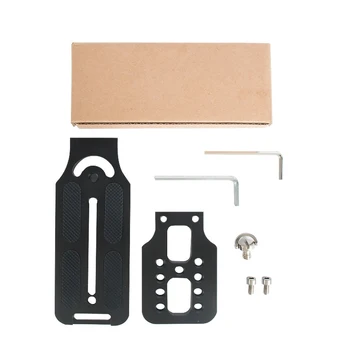 

L130 Quick Release Plate Universal L Bracket Plate Vertical Plate for DSLR Camera Tripod Ball Head