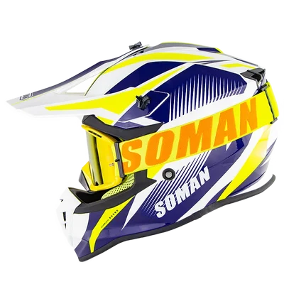 Мото rcycle шлем сертификации ECE MX Dirt шлем для кроссового велосипеда moto cross внедорожный шлем Мотокросс Capacetes moto Casco capacete - Цвет: Армейский зеленый