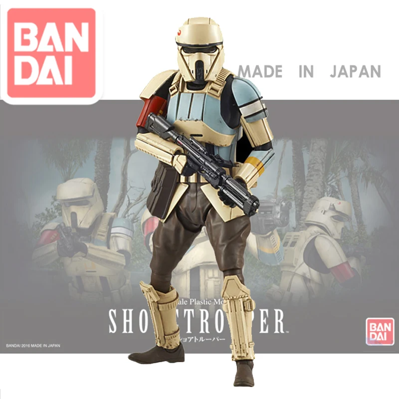 

Original Bandai assembly model 10511 Star Wars 1/12 Gaiden Rogue One Bay Shore Stormwind PVC Action Figure Model