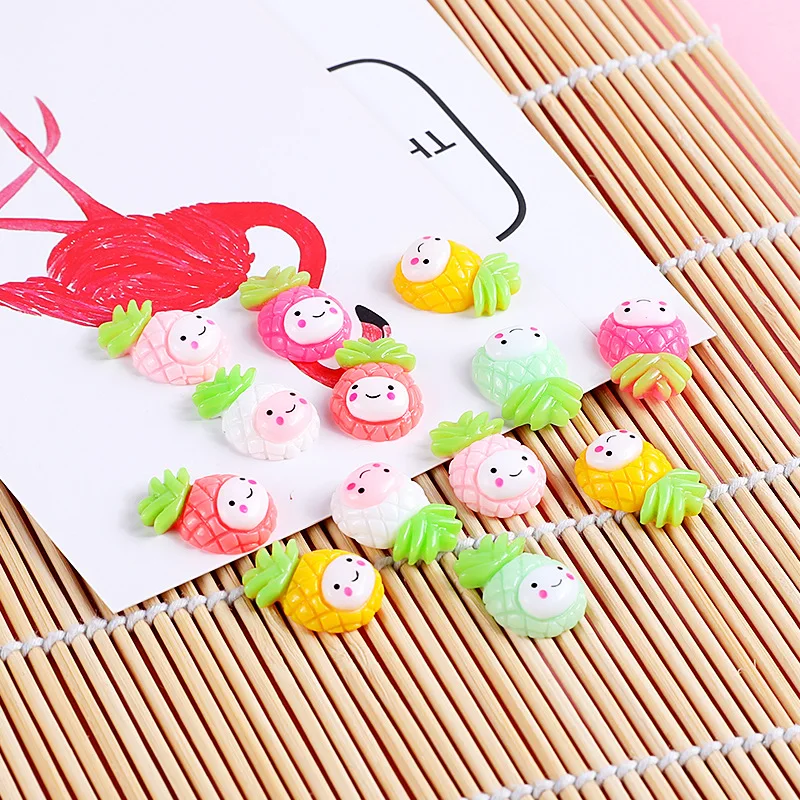 Addition Slime Charms for Slime Supplies Filler DIY Polymer Cute Pineapple Accessories Toy Lizun Model Tool for Kids Toys Gift