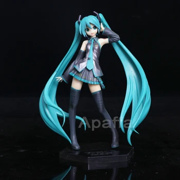

19cm Hatsune Miku Sakura Miku Banpresto Japanese Anime Pvc Action Figures Brinquedos doll Juguetes Kids Toys collection gift
