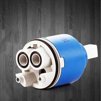 ตลับลูกปืน35มม./40มม. ประหยัดน้ำ, หลอดเซรามิกผสมน้ำร้อนก๊อกน้ำก๊อกน้ำก๊อกน้ำก๊อกน้ำในห้องน้ำในครัวอะไหล่ทดแทน 4