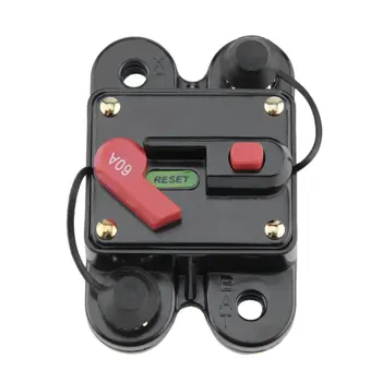 

50A 60A 80A 100A 125A 150A 200A optional Car Audio Inline Circuit Breaker Fuse for 12V Protection SKCB-01-100A hot sale