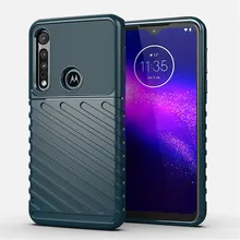 Модный Ударопрочный Мягкий силиконовый чехол для Motorola Moto E6 Play чехол для Moto One Macro G8 Play G8 Plus чехол для телефона