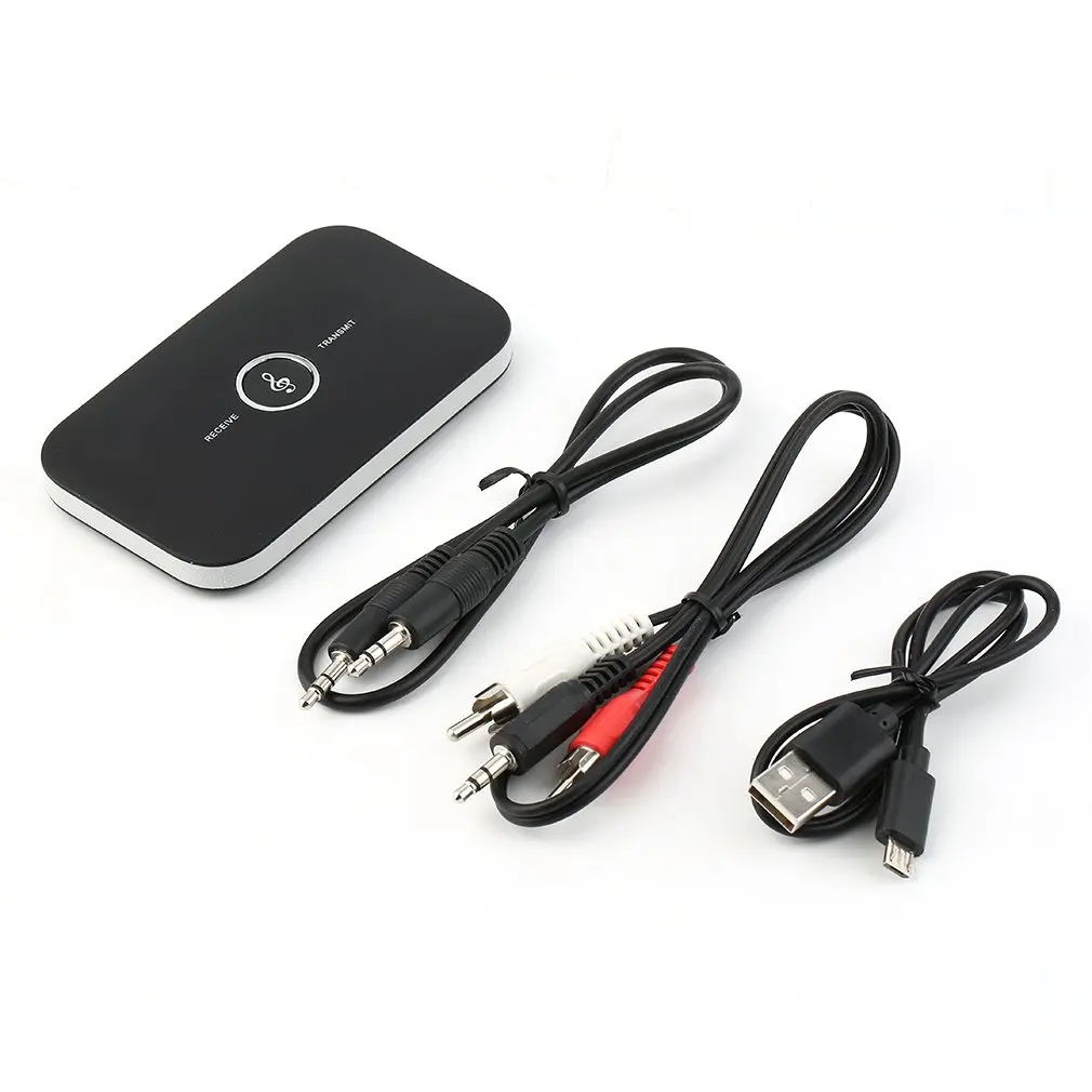 2 в 1 беспроводной стерео аудио приемник музыка Bluetooth передатчик приемник адаптер+ цифро-аналоговый аудио конвертер адаптер