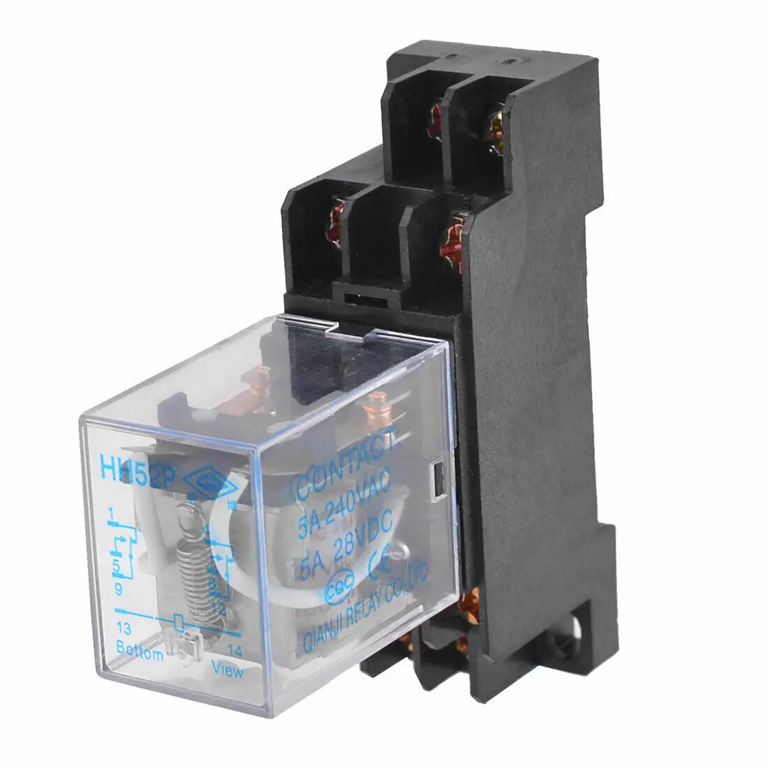 

24V DC катушки общего назначения Мощность реле MY2NJ HH52P-L 8PIN 5A w PYF08A разъем