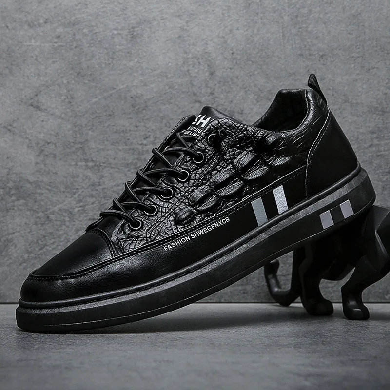 Lacoste zapatos informales de cuero para hombre, zapatillas transpirables  con plataforma deportiva, baratas, cómodas, a la moda, para verano|Zapatos  informales de hombre| - AliExpress