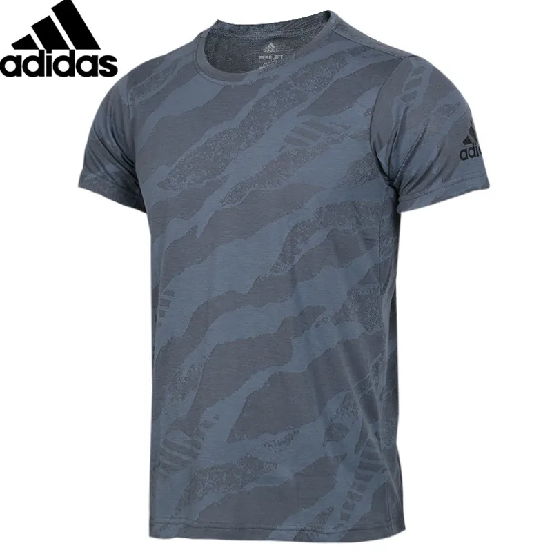 

Original Adidas New Arrival FREELIFT ENG JA Men Short Sleeve Tops Breathable Round Collar Running Shirt CZ5442