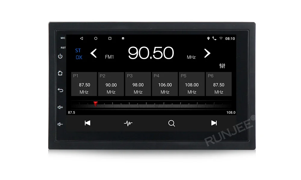 2 Din Android универсальный ips автомобильный Радио плеер стерео автомобильный мультимедийный плеер для TOYOTA Nissan Kia RAV4 Honda VW hyundai