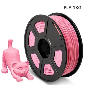 

PLA Filament 1kg 1.75mm Tolerance +/-0.02mm No Bubble Eco-friendly Filaments FDM 3D Printer and Pen Printing Material with Spool