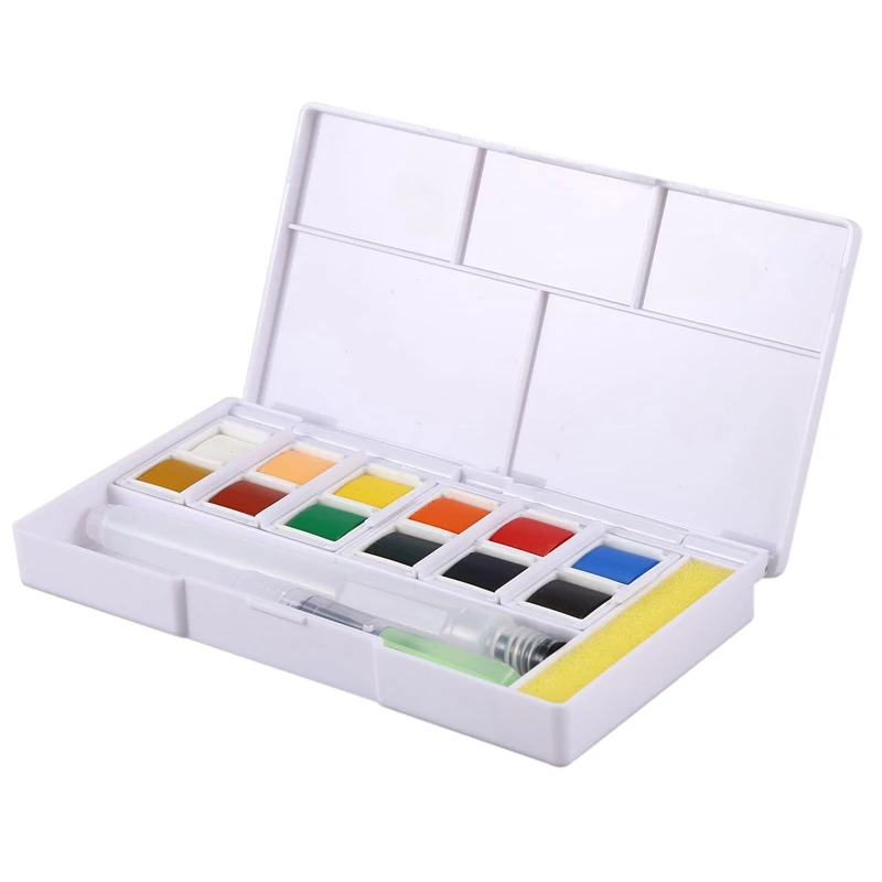 Superior Pigment Solid Watercolor Paints Set Colored Pencils For Drawing Pa R8G7 