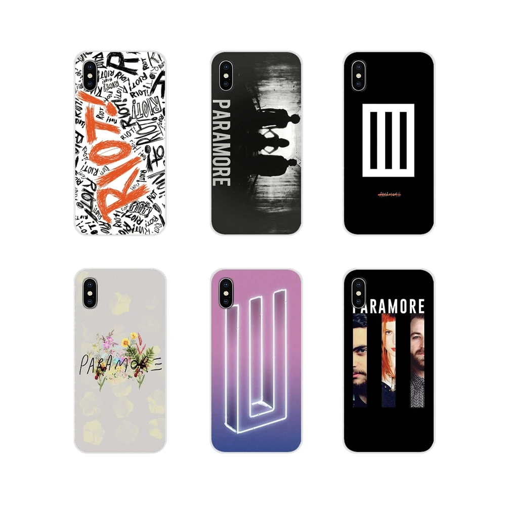 Paramore logo three bars For Oneplus 3T 5T 6T Nokia 2 3 5 6 8 9 230 3310 2.1 3.1 5.1 7 Plus 2017 2018 Transparent TPU Shell Case | Мобильные