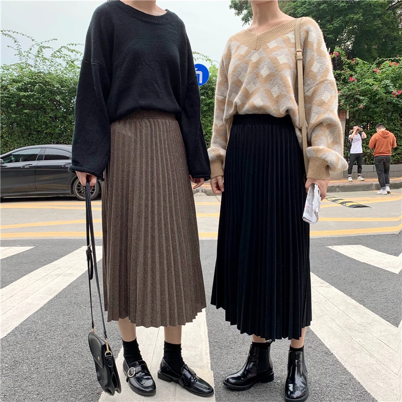 long skirts whom waist show thin posed an umbrella skirt of bitter fleabane bitter fleabane skirt a word skirt