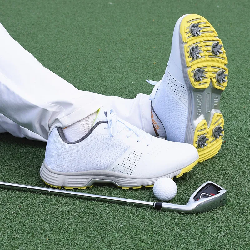 Spring Summer Men Golf Shoes Professional Waterproof Mens Golf Sport