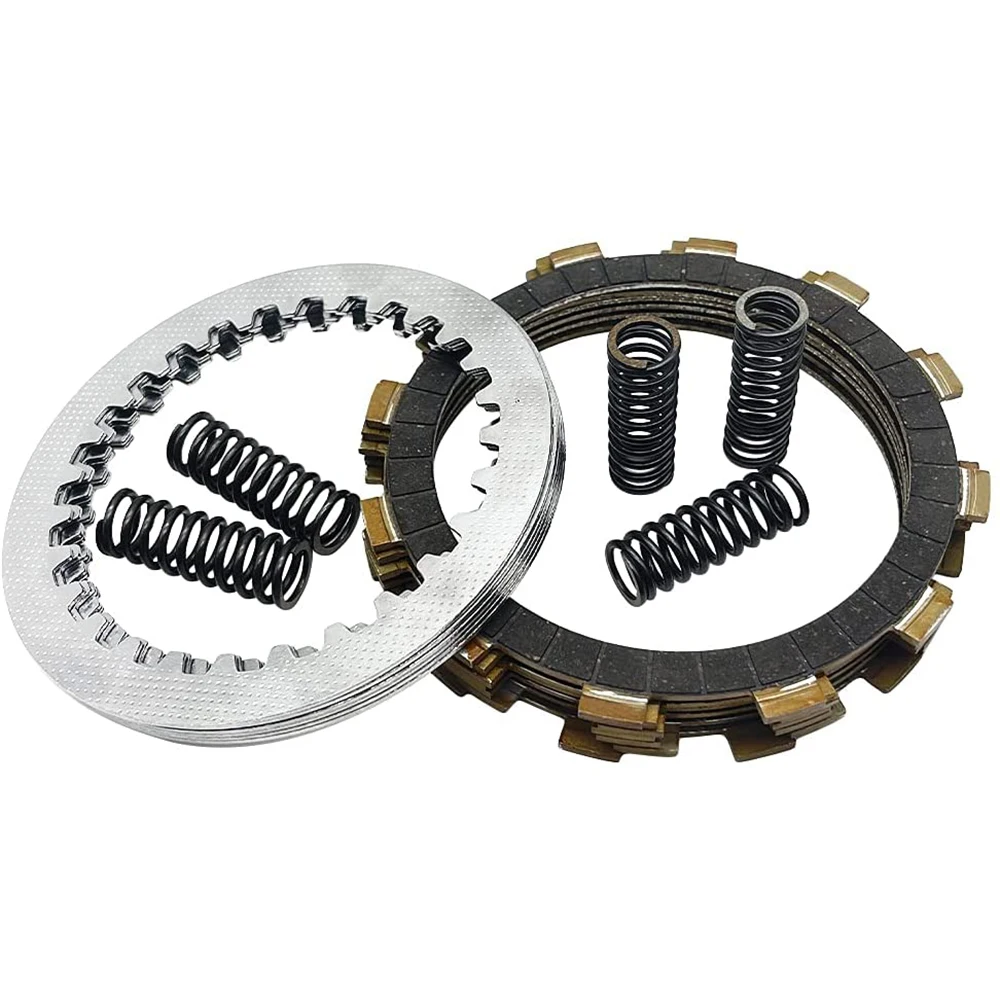 Clutch Kit Heavy Duty Springs Compatible for Yamaha BIG BEAR 350 1987-1997 MOTO-4 350 1987-1995 KODIAK 400 1994-1998