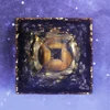 Orgone Energy Converter Orgonite Pyramid Obsidian Soothe The Soul Stone That Change The Magnetic Field Of Life Resin Jewelry ► Photo 3/6