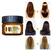 Волшебная кератиновая маска для лечения волос 5 секунд ремонт повреждения волос корень волос Тоник кератин Уход за волосами и кожей головы девушка портативный