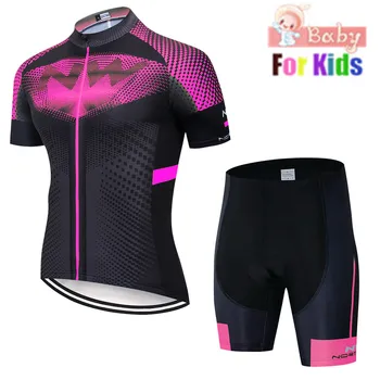 

2020 new Kids Cycling Jersey Set etixx Children Cycling Clothing Summer Bike Jersey Quick Dry Bicycle Jersey Suit Fluorescence