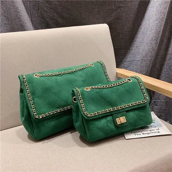 

2019 Concise Chain Satchel Female Bags Capacity Single Shoulder