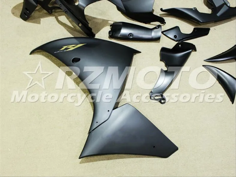 ABS форма мотоцикла Обтекатели подходят для Yamaha YZF-1000-R1 2009 2010 2011 09 10 11 обтекатель кузова набор пользовательский матовый черный