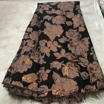 

2020 African Lace Fabric High Quality Embroidered Brocade Jacquard Lace French Tulle Lace Fabric for Nigeria Party Dress