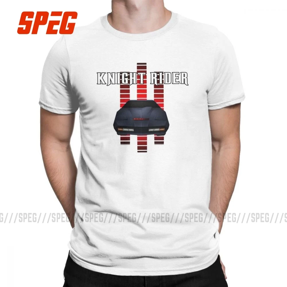 Men T-Shirt Knight Rider American Series Novelty Cotton Tee Kitt Battlestar Galactica Michael T Shirt Clothes Printing |
