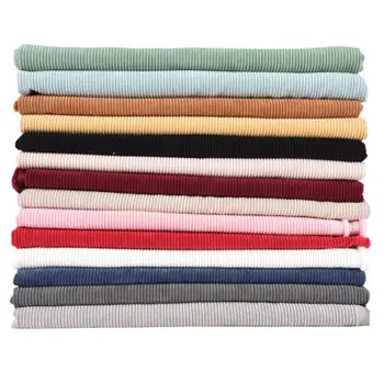 

Corduroy Velvet Shirt Sweatshirt Fabric Solid Color Pants Fabric Stretch 1m