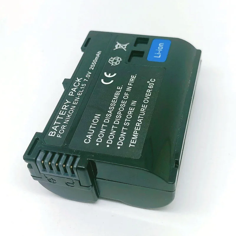 EN-EL15 ENEL15 RU EL15 Батарея для Nikon D500 D600 D600E D610 D750 D800 D800E D810 D810E D810A D850 D7000 D7100 D7200 D7500 1 V1