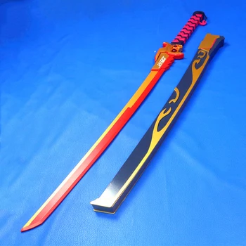 

OW Genji dragon's sword games Cosplay wooden Sword knife blade weapon japanese katana Cosplay Props
