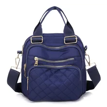 Водонепроницаемый рюкзак из ткани Оксфорд женская универсальная простая легкая сумка через плечо в Корейском стиле Spiraea Rhombus Hand