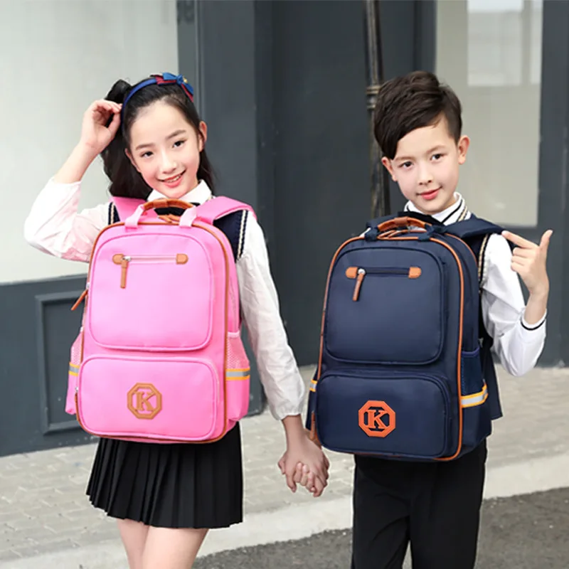

School Bag Printed Words Young STUDENT'S Children Men And Women Shoulder British Style Backpack Training Courses Education Insti