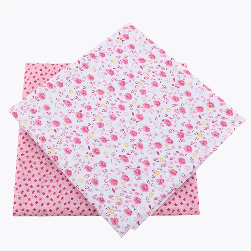 Cotton Craft Fabric 7 PCS/Lot 50cmx50cm 100% Cotton Fabric Fat Quarters for Sewing Tilda Dolls DIY Quilting Patchwork