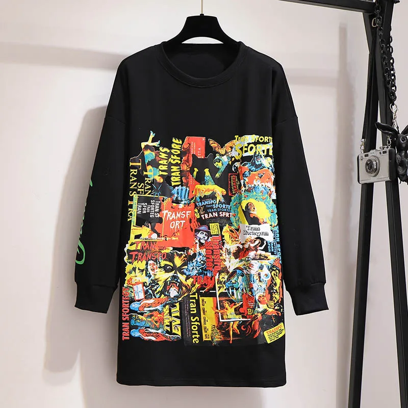 Осенние свитшоты 6XL 7XL 8XL 9XL10XL размера плюс бюст 155 см кофты 2 цвета