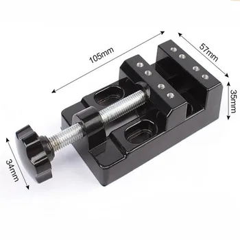 

Small Multifunctional Aluminum Alloy Manual Household Vise Precision Flat-nose Pliers