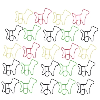 

Metal Paper Clips 24 Pieces in PVC Box Dog