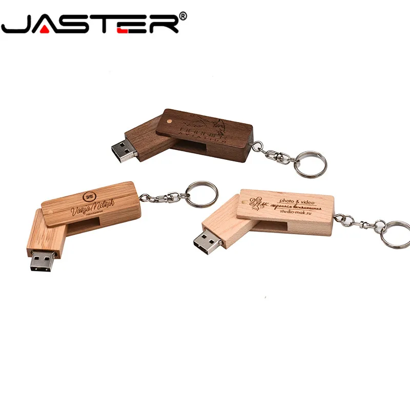 JASTER USB 2,0 деревянная квадратная сабля с железной цепочкой usb флэш-накопитель 4 ГБ 8 ГБ 16 ГБ 32 ГБ 64 ГБ флешка, подарок(более 10 шт. бесплатный логотип