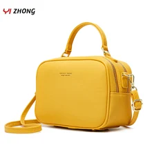 YIZHONG простые роскошные сумки и кошельки женские сумки дизайнерские модные кожаные сумки на молнии сумки через плечо сумки-шопперы для женщин