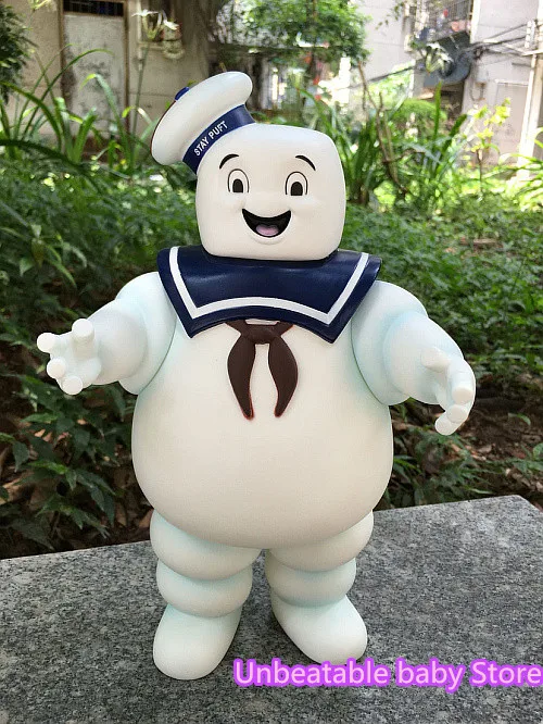 

New Arrival Ghostbusters StayPuft Marshmallow Man Money Bank PVC Action Figure Model Toy Aa134