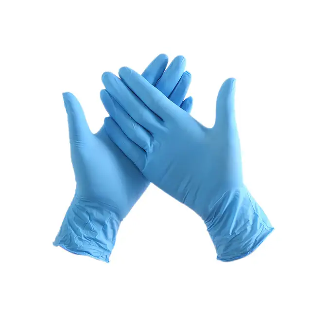 100Pcs/Pack Disposable Nitrile Gloves Waterproof Exam Gloves Ambidextrous For Medical House Gloves