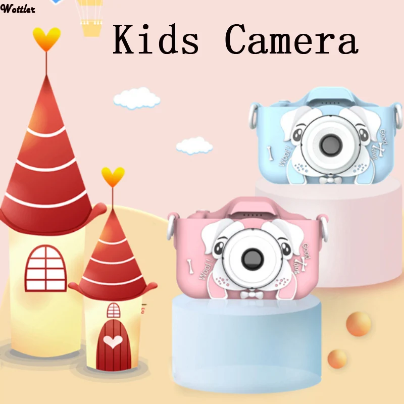Câmera com Carregador Câmera à Prova de Choque Capa de Proteção de Silicone Crianças Câmera Digital 20mp Usb Embutido Jogo hd 1080p 1 Computers & Electronics