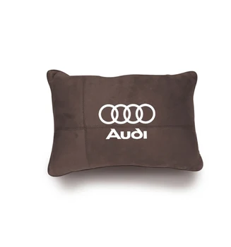 

1pcs For Audi b5 b6 b7 b8 A3 A4 A4L A5 A6L C5 C6 RS4 RS5 Q3 Car seat Cushion Cover Cotton Pillow Car Decoration Pillow case pad