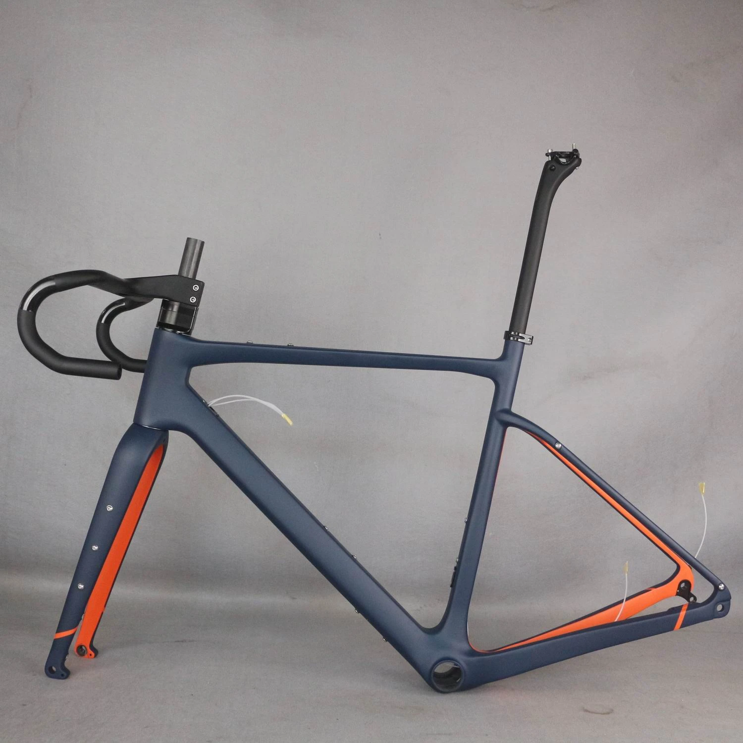2021 Custom Paint Carbon Frame Full Inner Gravel Bike Frameser Bicycle