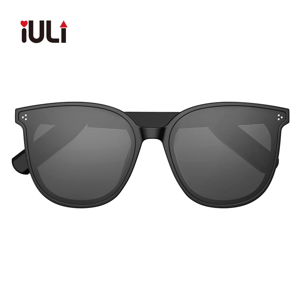 Waterproof Bluetooth Smart Sunglasses BT5.0 Headphones Glasses Call Music Anti-blue Light Glasses Compatible With IOS Android 