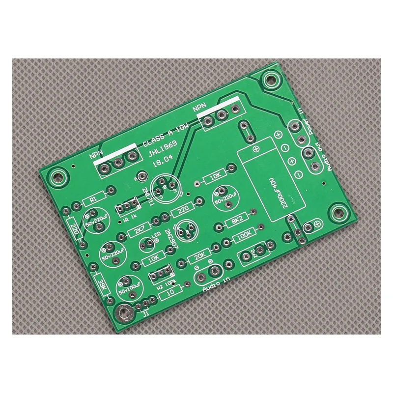 KYYSLB DC26V 10 Вт моно 2SC5200 чистый класс A Усилитель мощности доска jhl69 большая трубка 2N2907 2N1711 усилитель мощности