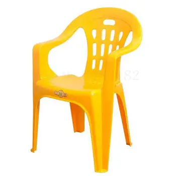 

Plastic backrest chair thick modern minimalist adult stool backrest stall plastic armchair dining chair home