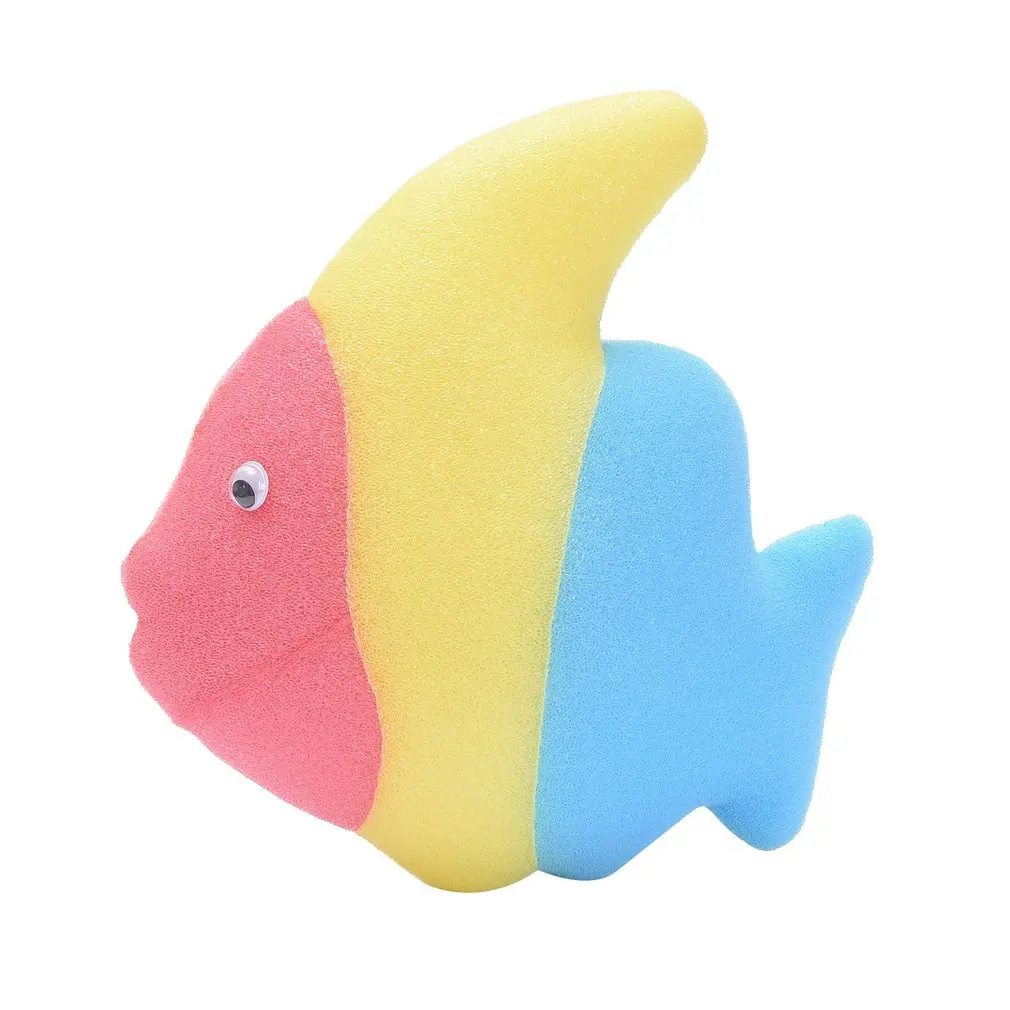 Забавная губка для чистки рыбы, кухонные принадлежности, волшебная губка, ластик для чистки посуды, инструменты для кухни, аксессуары для ванной комнаты
