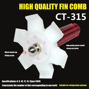 

Auto Car A/C Condenser Fin Straightener Rake Cleaner With Contoured Handle Radiator Comb Evaporator Air-Conditioning Tools